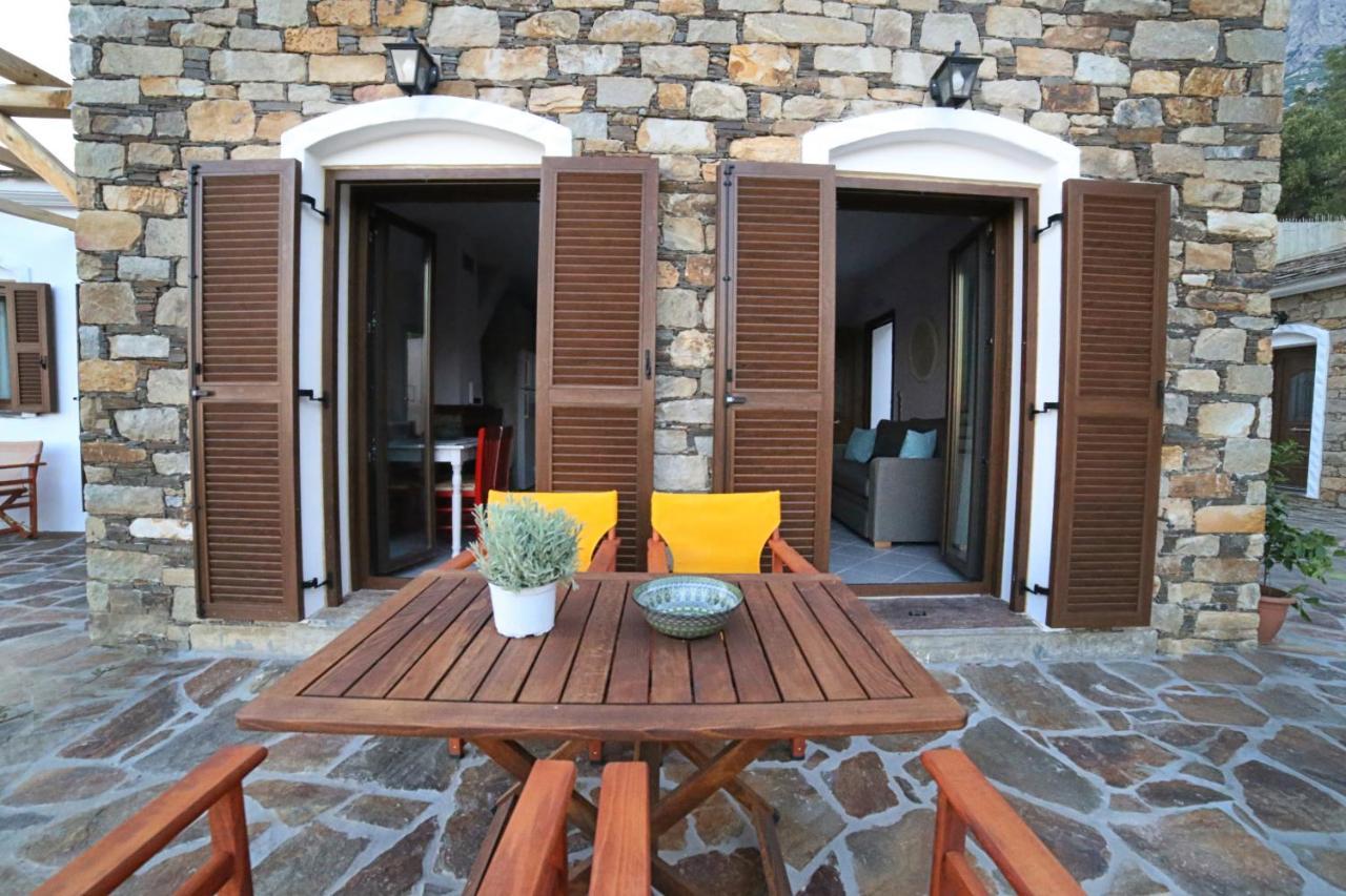 Villa Ικαριων Γη Manganítis Esterno foto