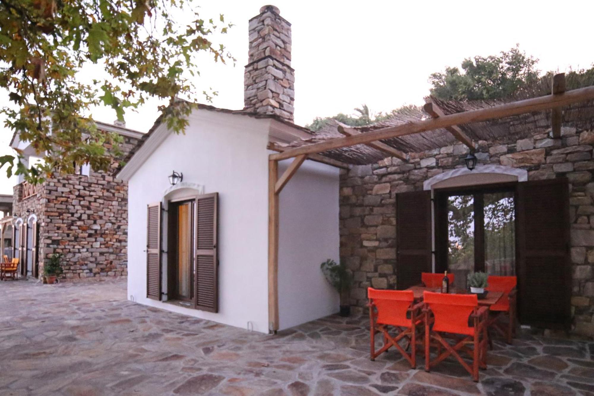 Villa Ικαριων Γη Manganítis Esterno foto